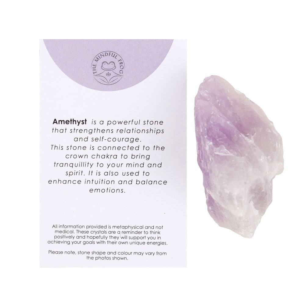 Amethyst Rough Cut Healing Crystal For Positive Energy