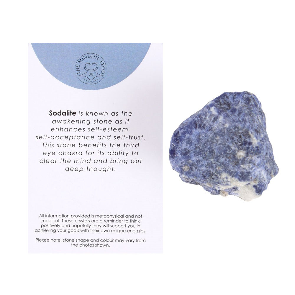 Sodalite Rough Cut Healing Crystal For Intution