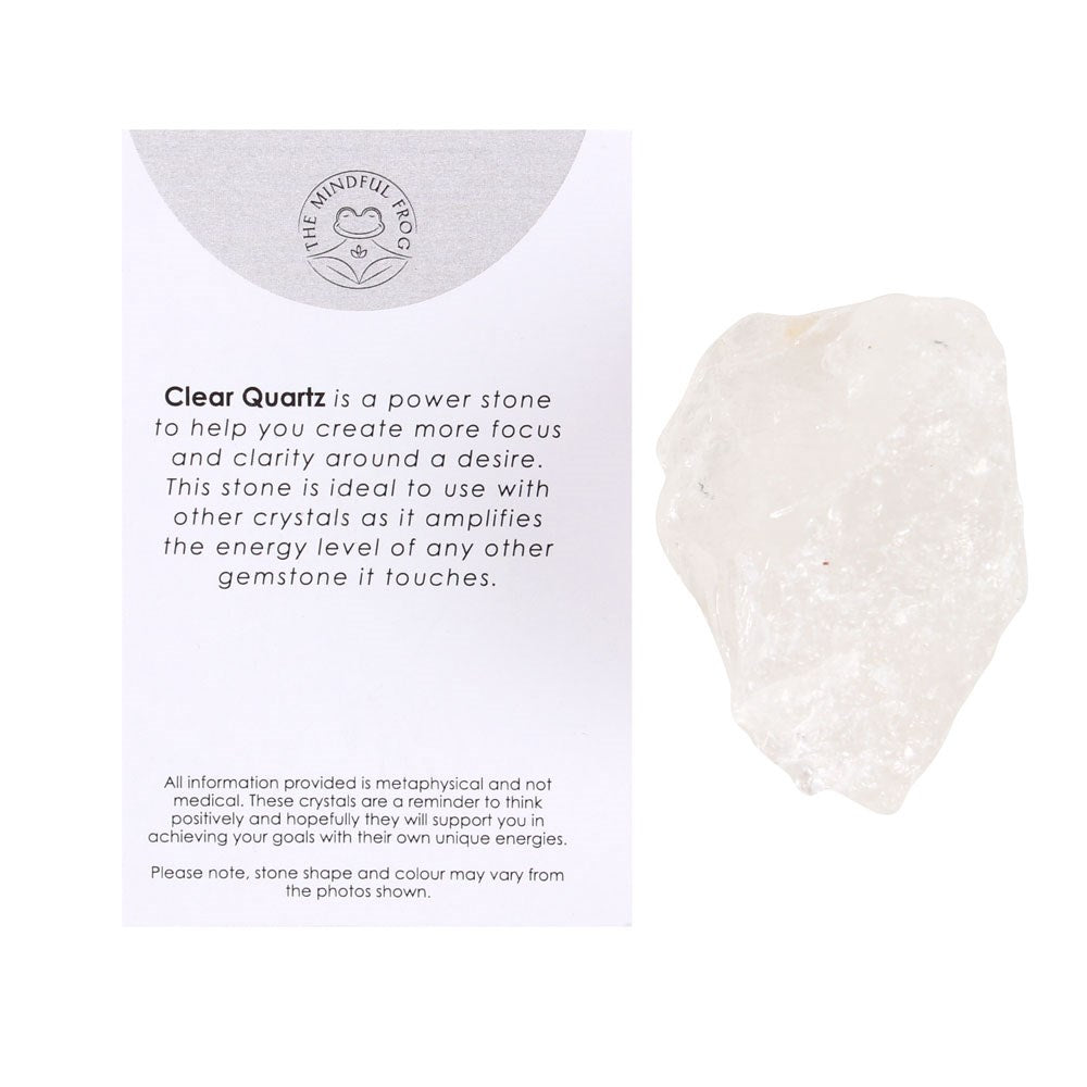 Clear Quartz Rough Cut Healing Crystal for Harmony