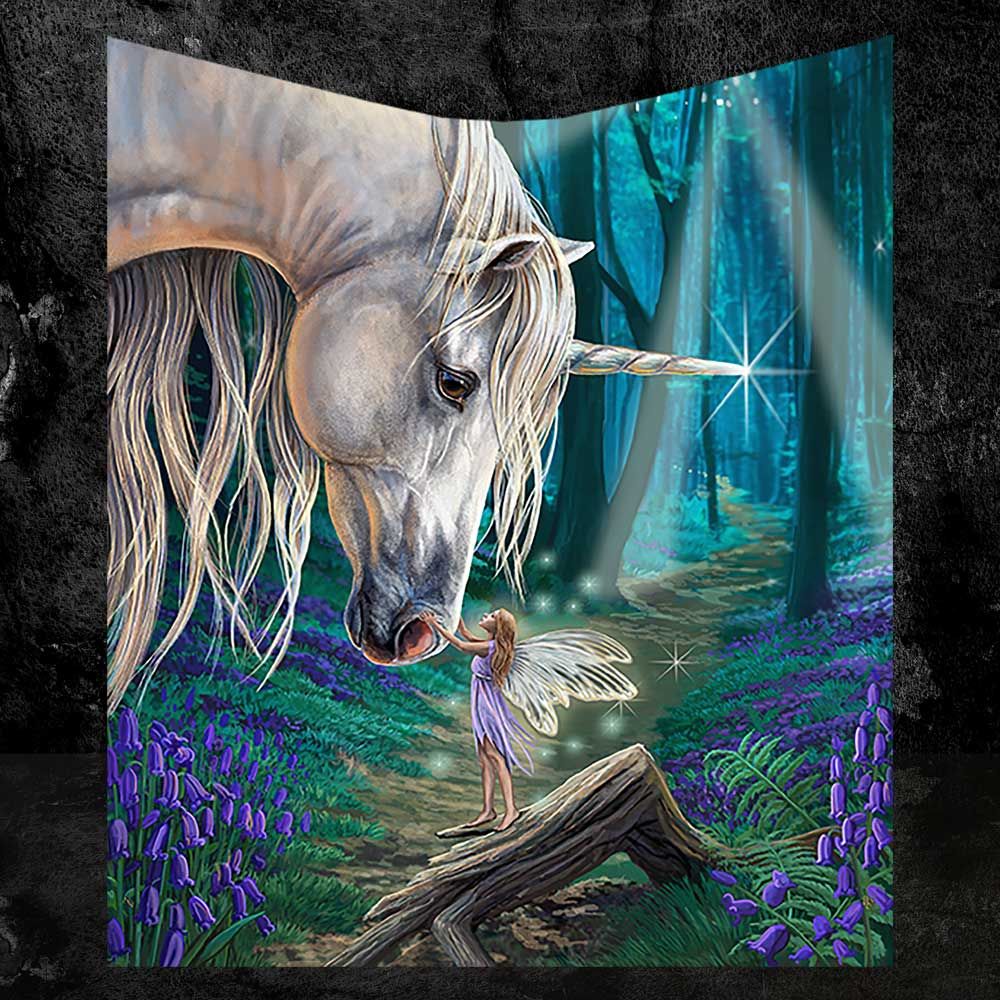 Fairy Whispers Throw Blanket
