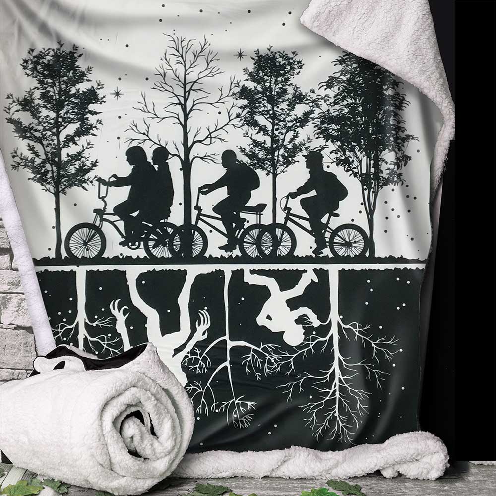 Stranger Things Throw Blanket