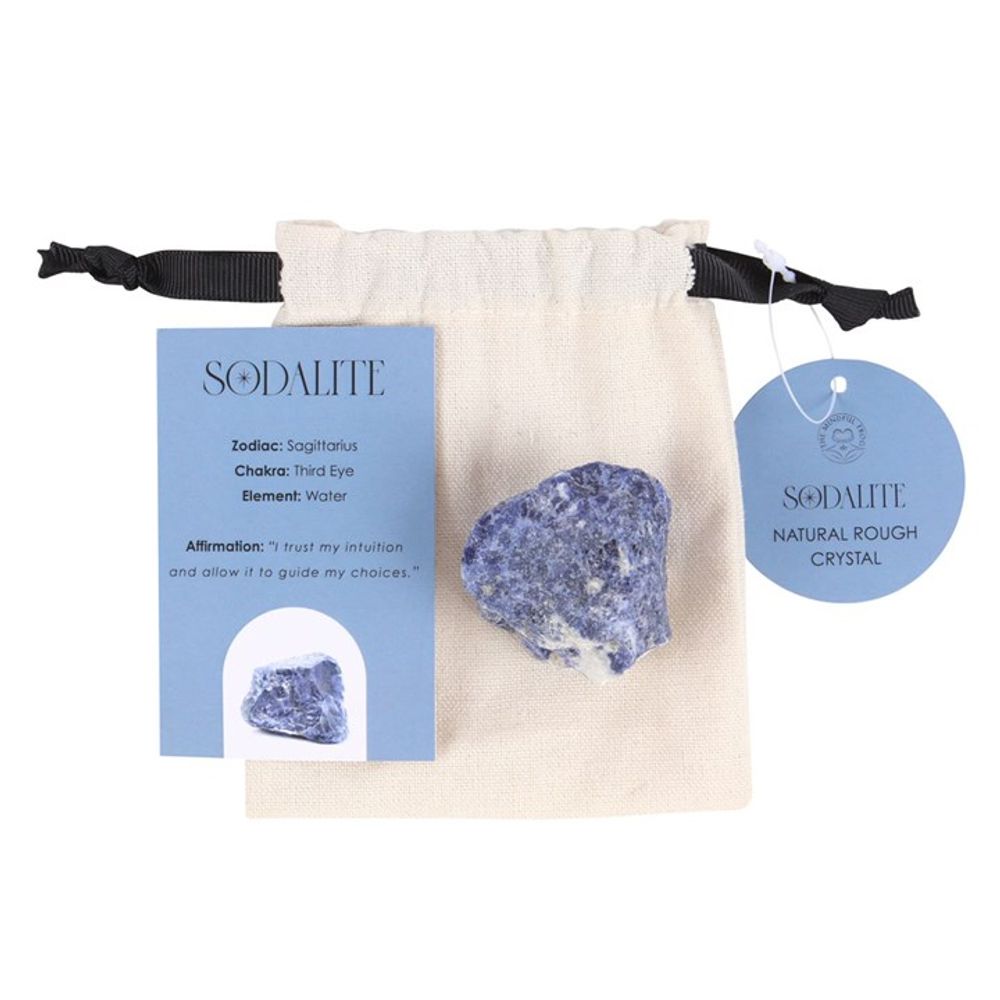 Sodalite Rough Cut Healing Crystal For Intution