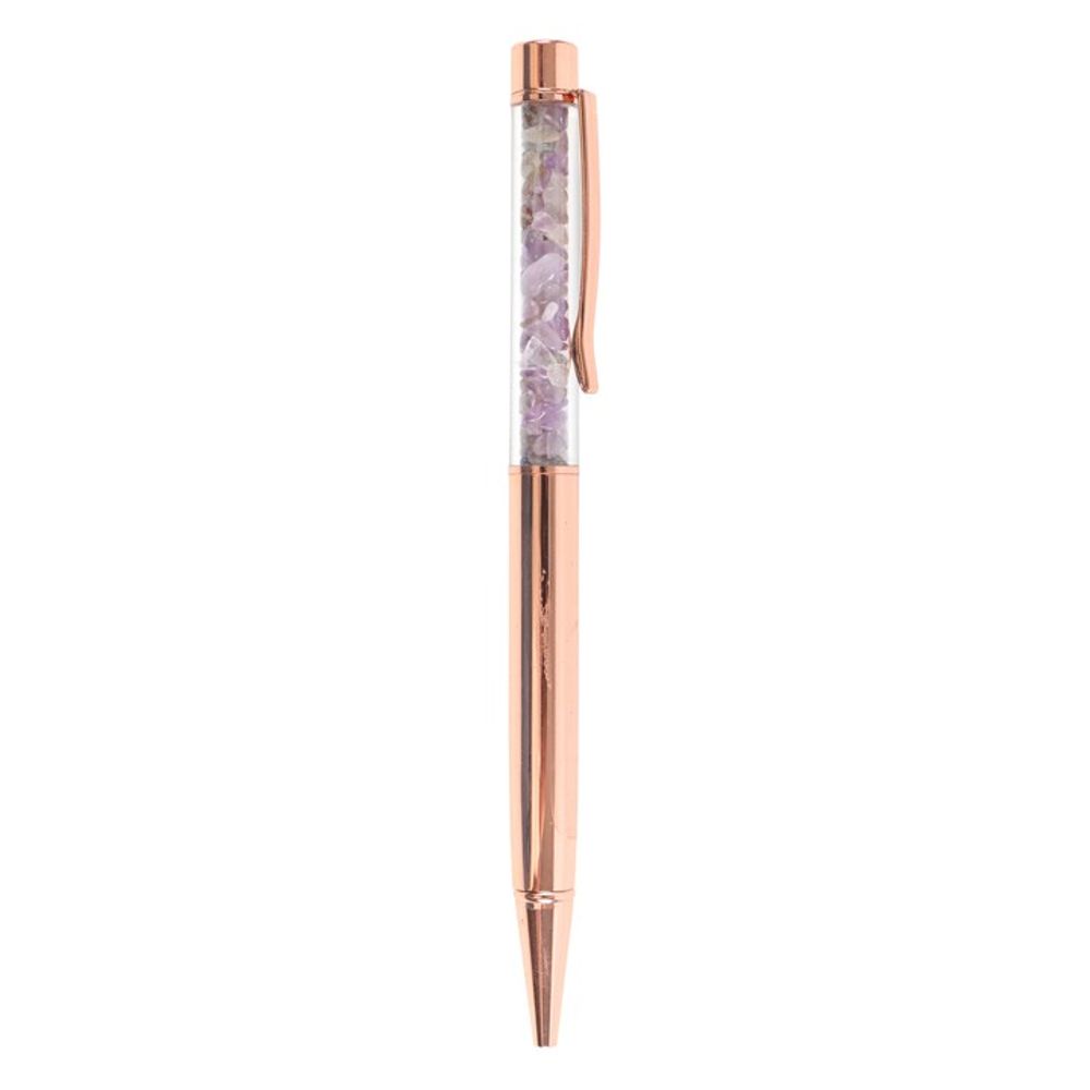 The Moon Dream Journal & Amethyst Crystal Pen Set