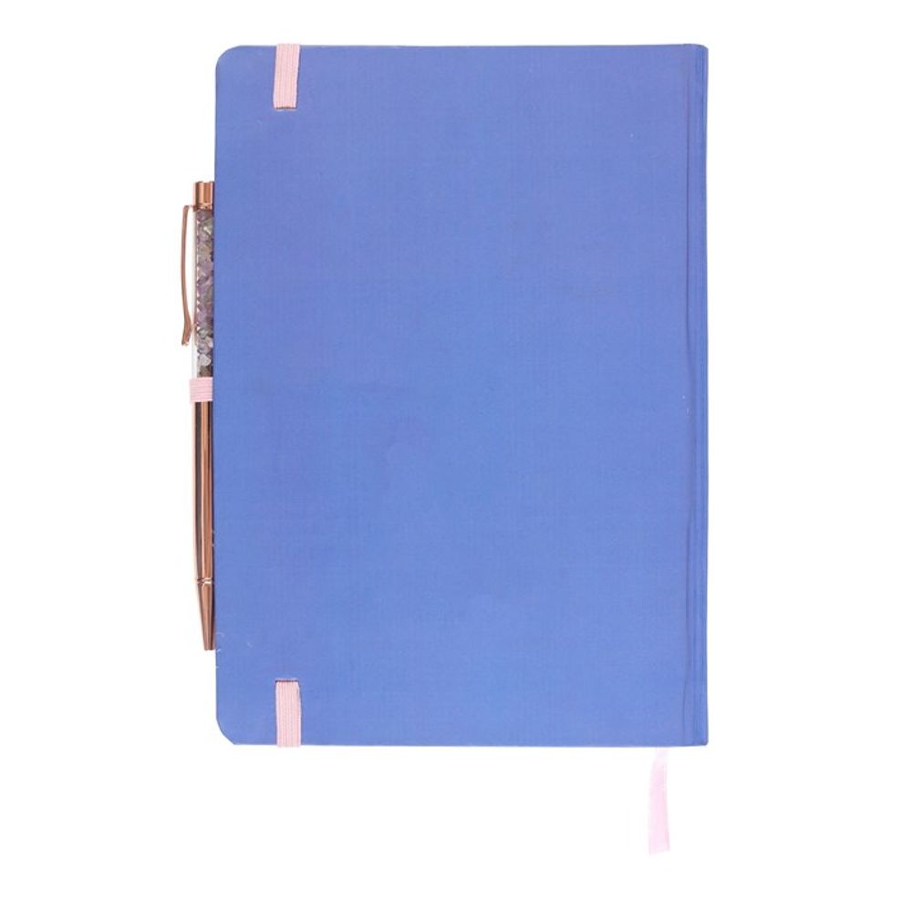 The Moon Dream Journal & Amethyst Crystal Pen Set