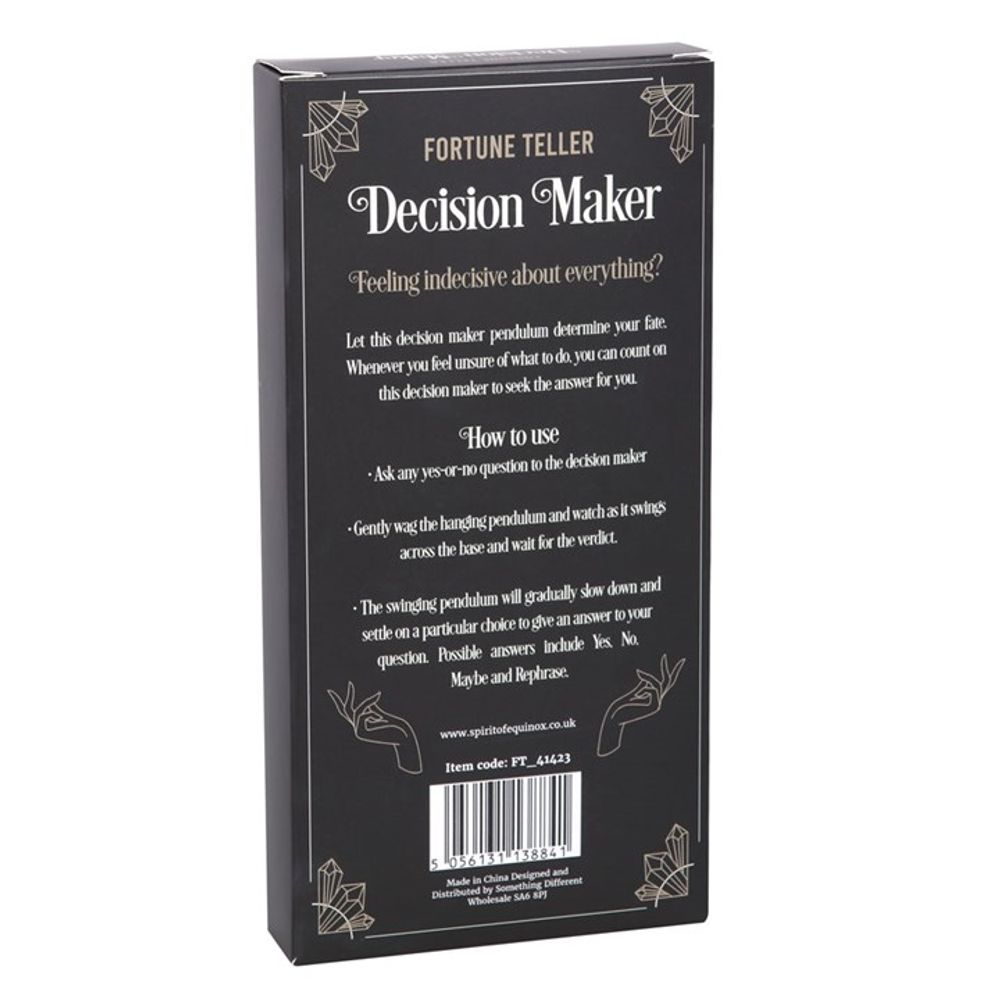 Classic Pendulum Decision Maker