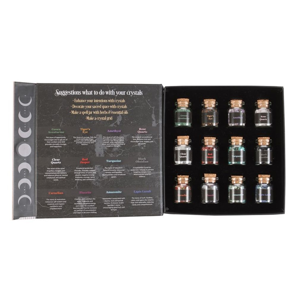 Crystals for Spells: Crystal Chip Bottle Gift Set