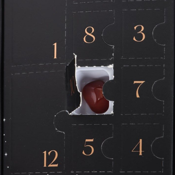 12 Days of Gemstones Necklace & Crystal Advent Calendar