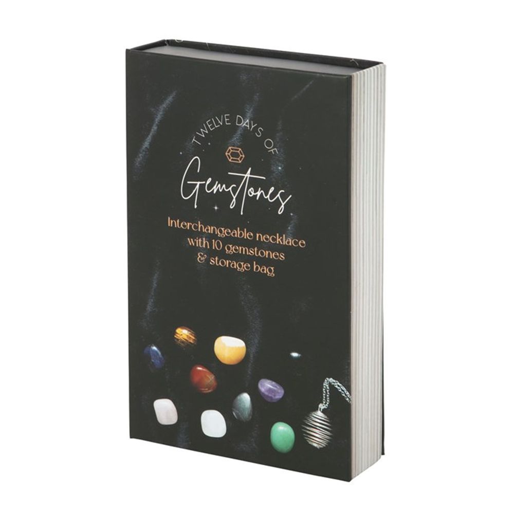 12 Days of Gemstones Necklace & Crystal Advent Calendar