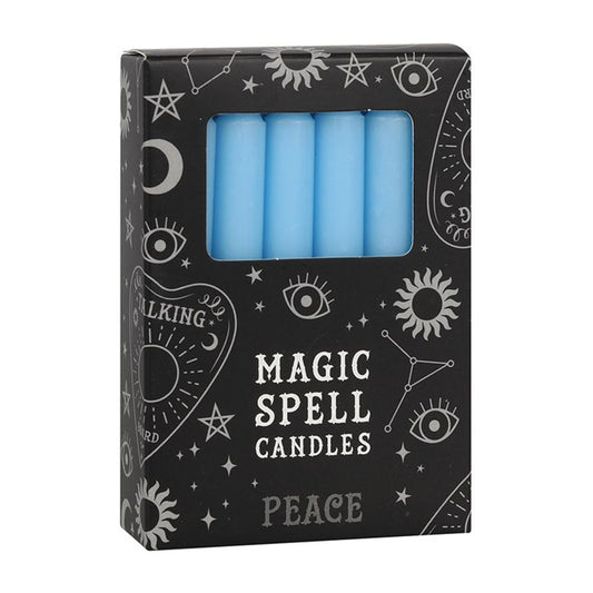 Light Blue Spell Candles for Peace