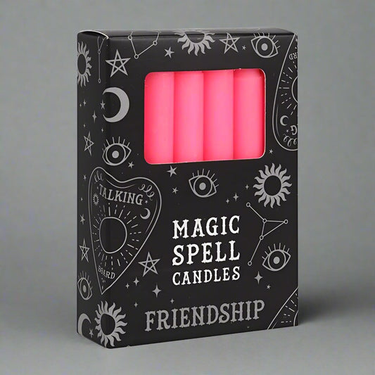Pink Spell Candles for Friendship