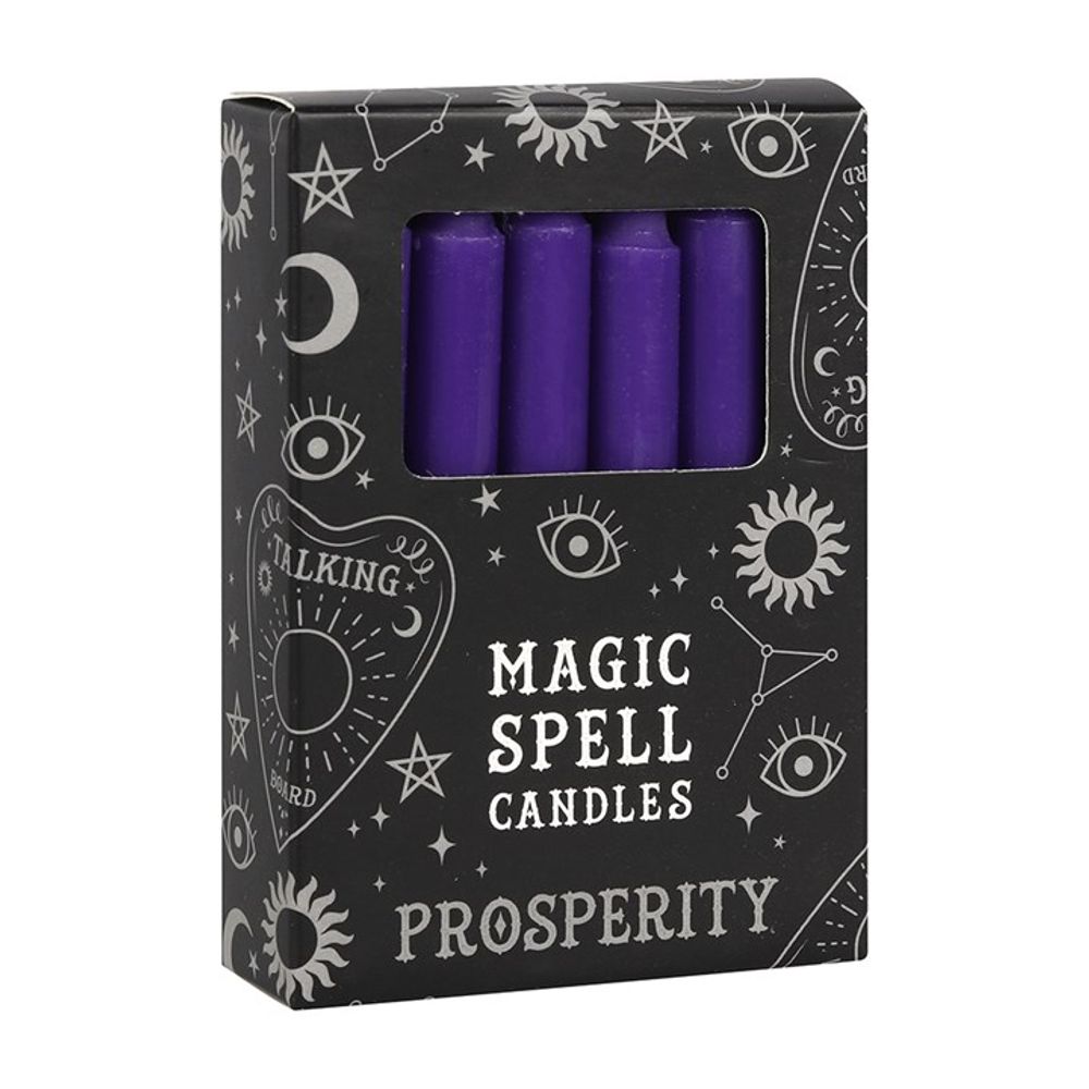 Purple Spell Candles for Prosperity