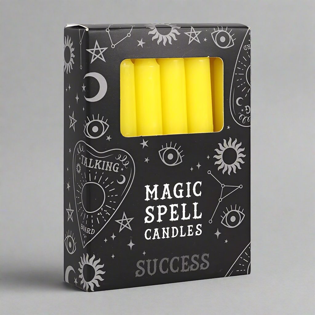 Yellow Spell Candles for Success