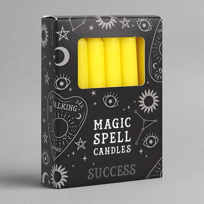 Yellow Spell Candles for Success