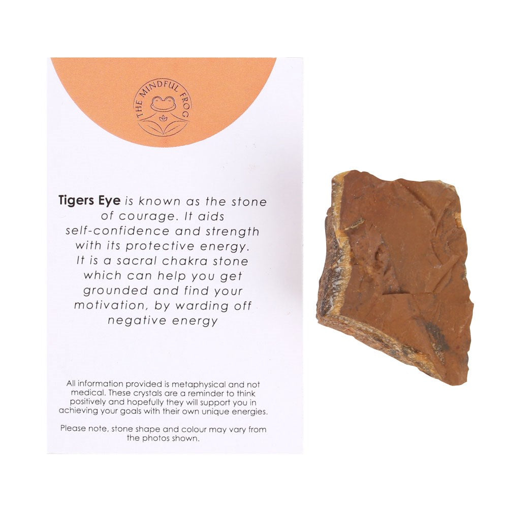 Tiger's Eye Rough Cut Healing Crystal For Positive Energy