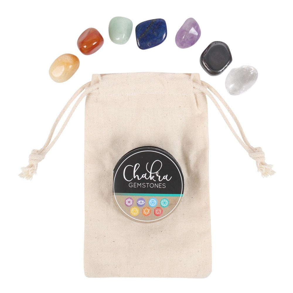 Chakra Gemstone Crystal Gift Box Set