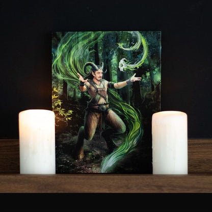 Earth Element Wizard Canvas