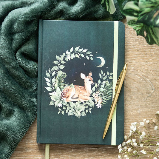 Green Fawn A5 Lined Notebook