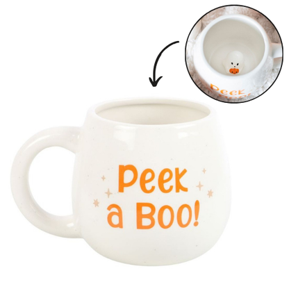 Peekaboo Ghost Surprise Mug