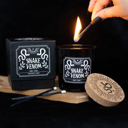 Snake Venom Dark Opium Infused Candle