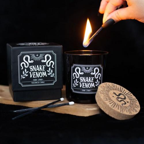 Snake Venom Dark Opium Infused Candle