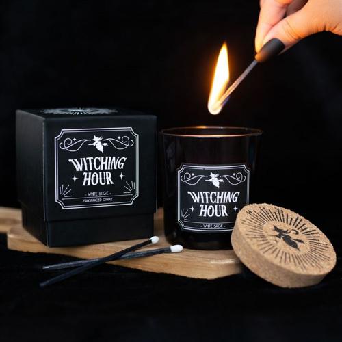 Witching Hour White Sage Infused Candle