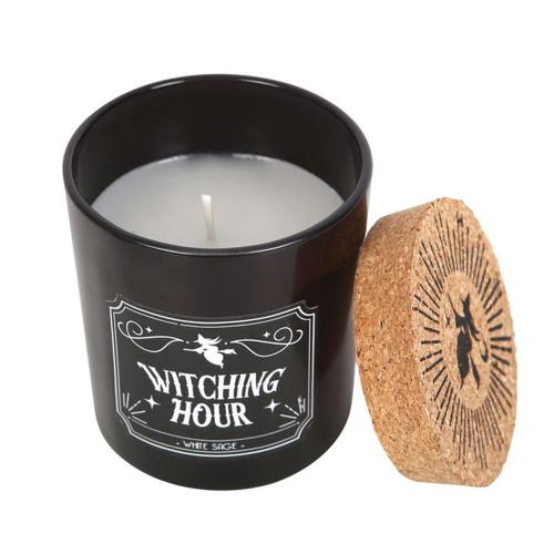 Witching Hour White Sage Infused Candle