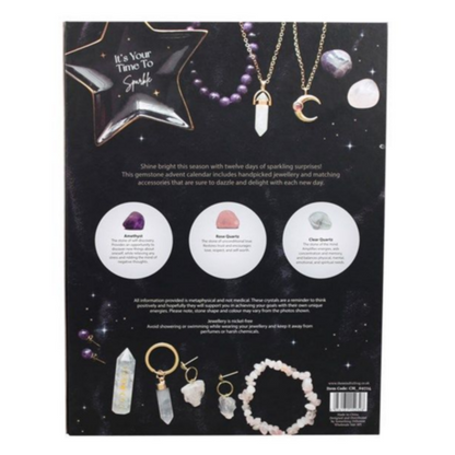 12 Days of Sparkle Gemstone Jewellery & Accessory Advent Calendar