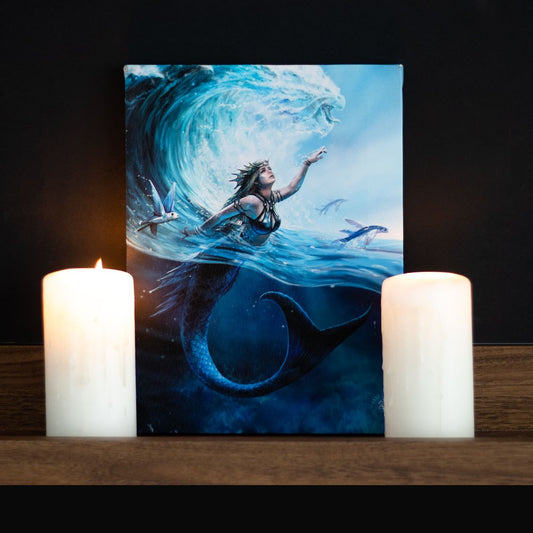 Water Element Sorceress Canvas