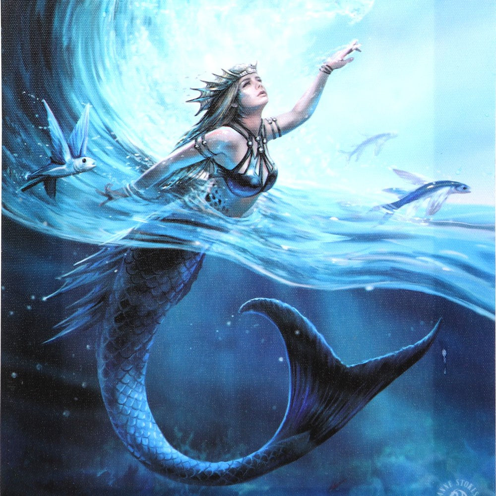 Water Element Sorceress Canvas