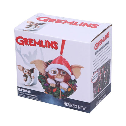 Gizmo in Wreath Hanging Ornament