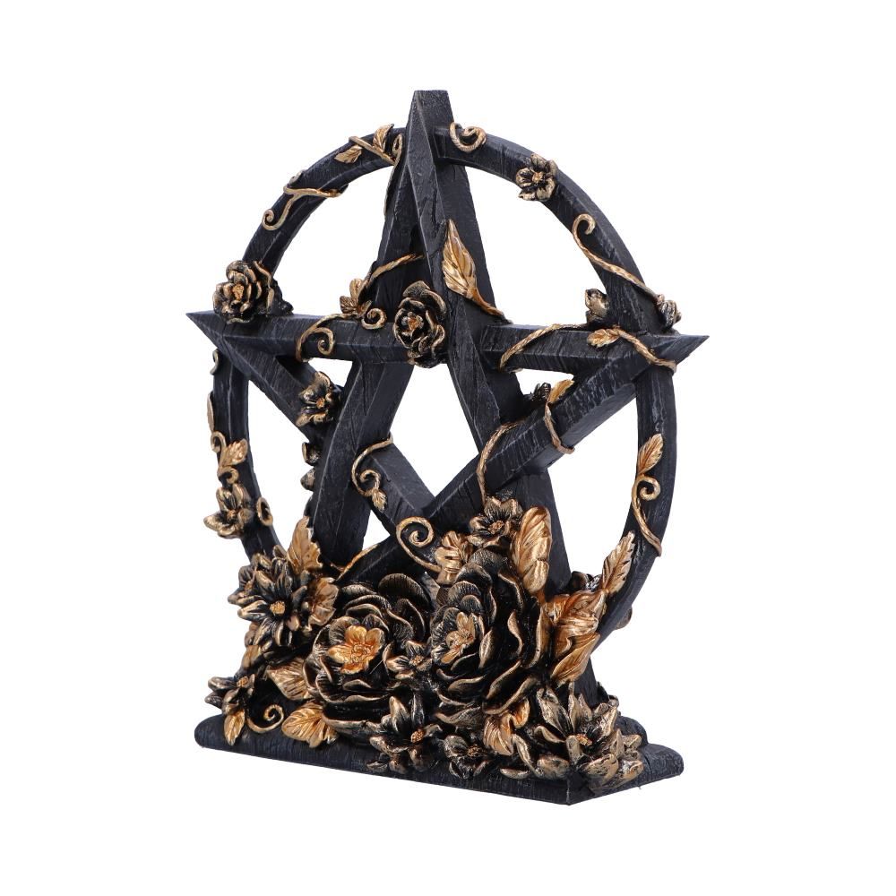 Floral Pentagram Sculpture