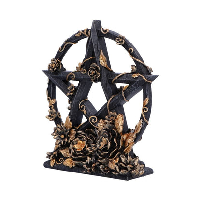 Floral Pentagram Sculpture