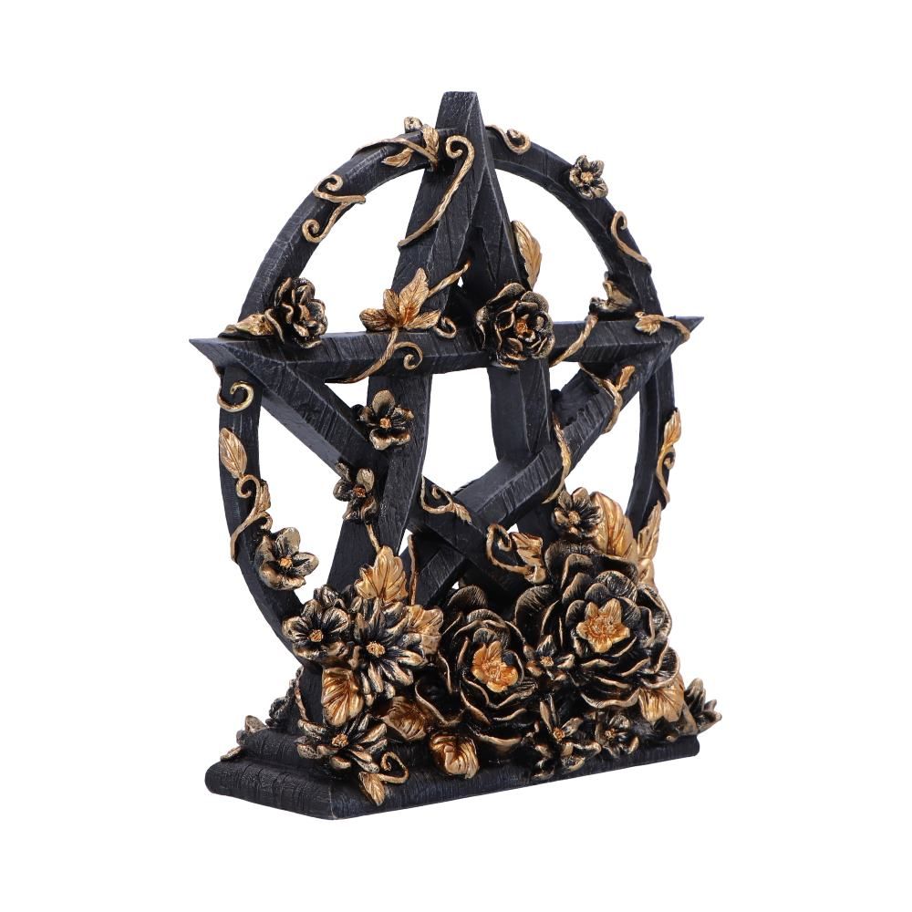 Floral Pentagram Sculpture