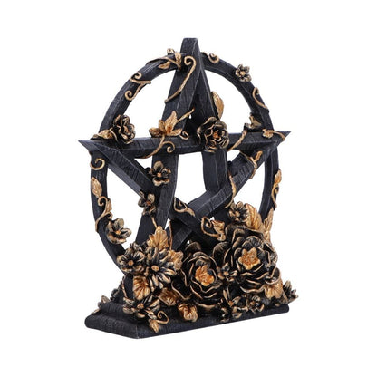 Floral Pentagram Sculpture
