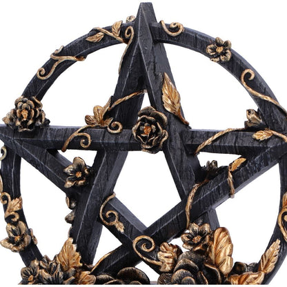 Floral Pentagram Sculpture