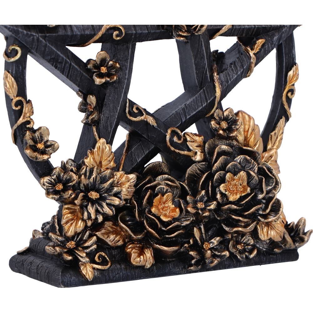 Floral Pentagram Sculpture
