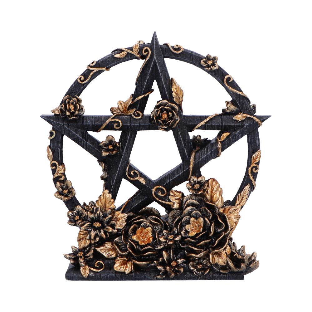 Floral Pentagram Sculpture