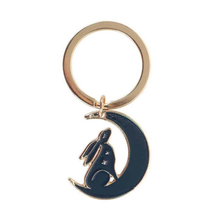 Midnight Hare Keyring