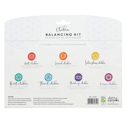 Chakra Incense Balancing Gift Set