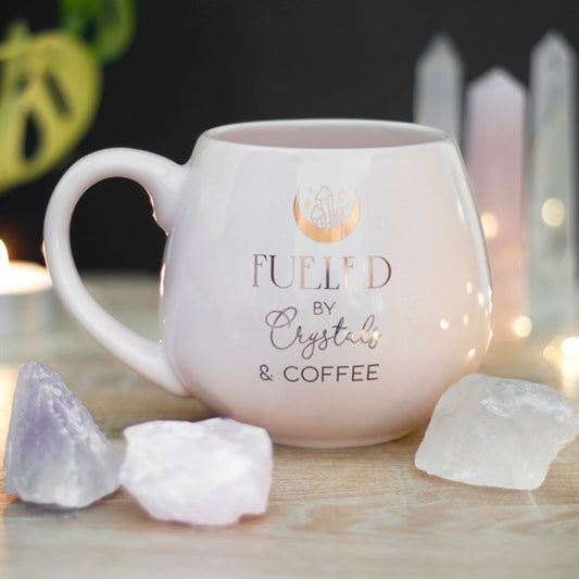 Fueled By Crystals And Coffee Mug