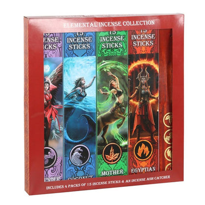 Elemental Incense Stick and Holder Gift Set
