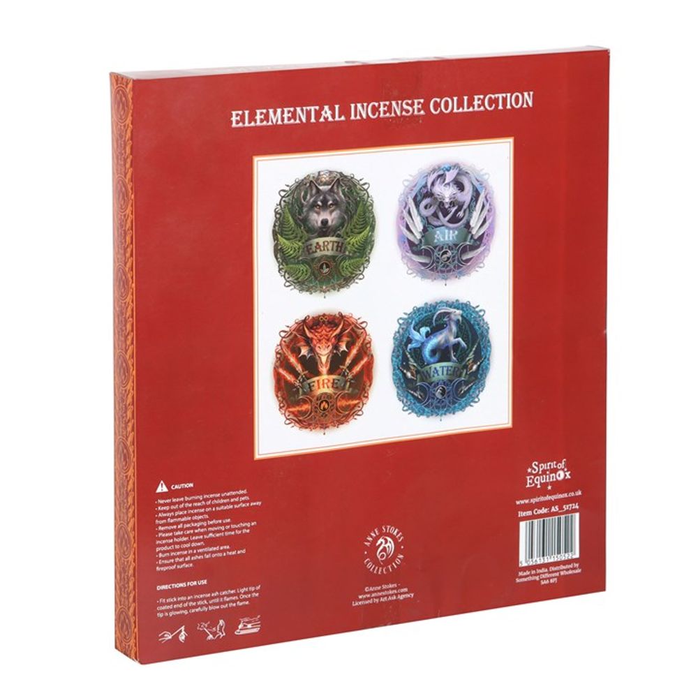 Elemental Incense Stick and Holder Gift Set