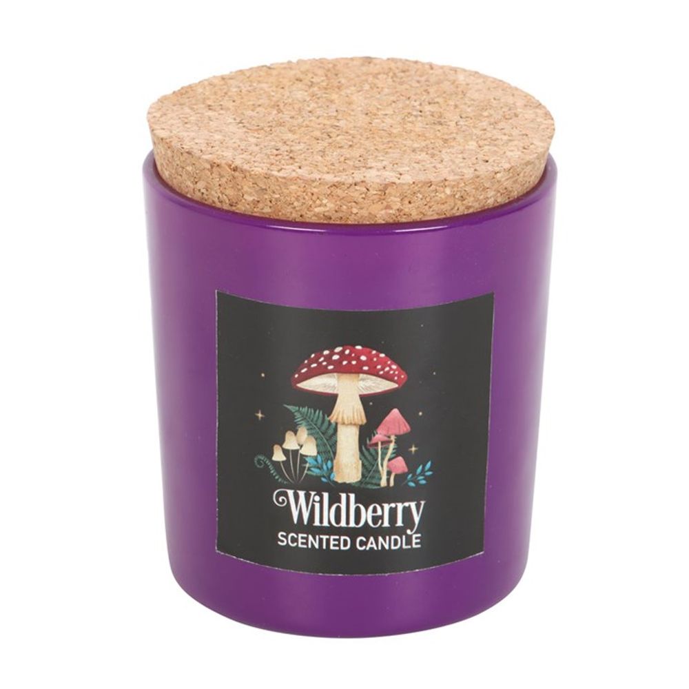 Forest Mushroom Wildberry Scented Candle