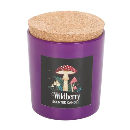 Forest Mushroom Wildberry Scented Candle