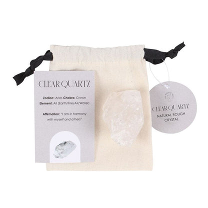 Clear Quartz Rough Cut Healing Crystal for Harmony