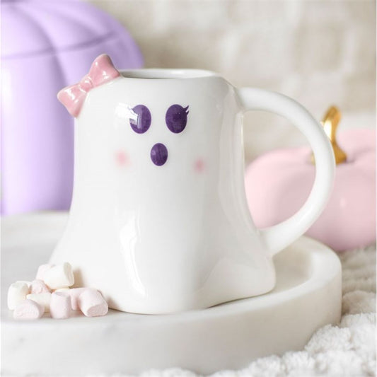 Mrs Boo Ghost Shaped Mug
