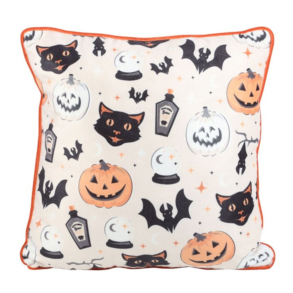 Vintage Inspired Halloween Cushion