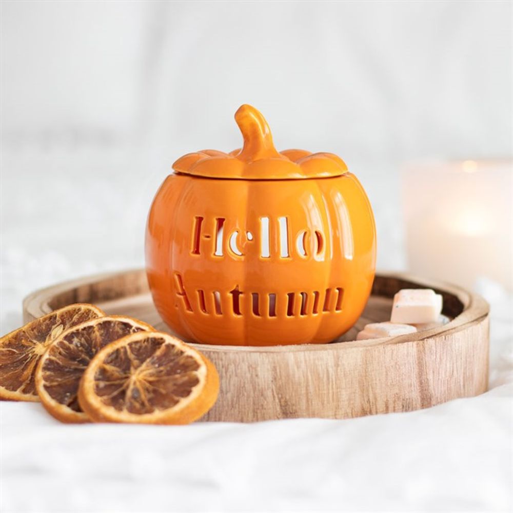 Hello Autumn Pumpkin Oil and Wax Warmer