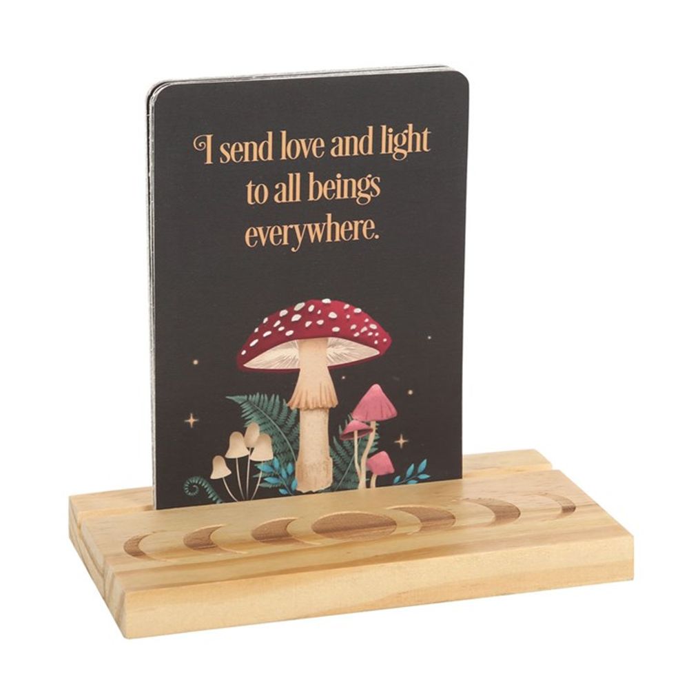 Dark Forest Affirmation Cards and Stand Set