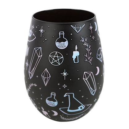 Crystal Witch Stemless Glass